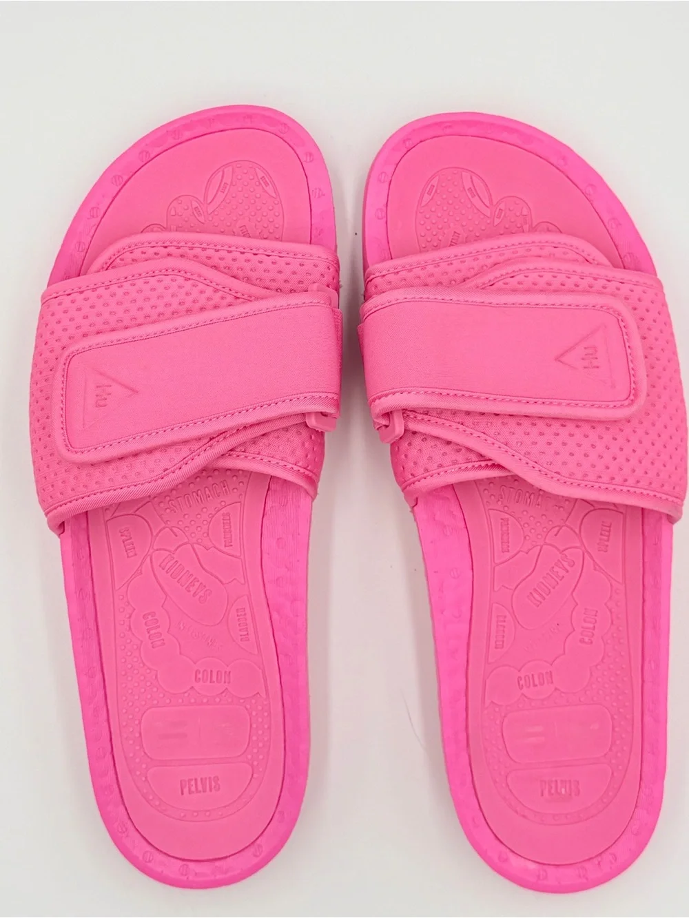 Adidas x Pharrell Boost PC Recovery Adjustable Comfy Semi Solar Pink Slide 10